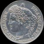 Pice de 20 centimes Crs 1850A - avers