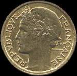 Pice de 50 centimes Morlon bronze-alu - Rpublique franaise Etat franais - 1941 - avers