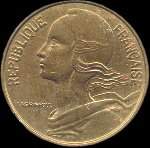Pice de 50 centimes Marianne - Rpublique franaise - Libert Egalit Fraternit - 1963 - avers