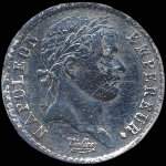 Pice de 1/2 franc Napolon Empereur - Empire franais - 1812A - avers