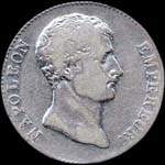 Pice de 5 francs Napolon Empereur An 12A - Rpublique franaise - avers