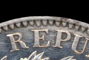Variante avec accent sur pice de 10 francs Hercule 1967