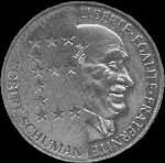 Pice de 10 francs Robert Schuman 1986 - avers