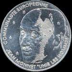 Pice de 100 francs Jean Monnet 1992 - avers