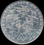 Pice de 100 francs Armistice 1945 - 1995 - avers