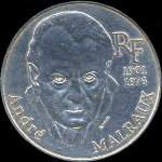 Pice de 100 francs Andr Malraux 1997 - avers