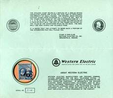 Timbre-monnaie Western Electric 1969 - srie 314 - intrieur