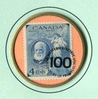 Timbre-monnaie Western Electric 1969 - srie 314 - timbre
