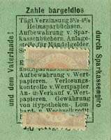 Timbre-monnaie Trebnitz - Allemagne - Briefmarkengeld