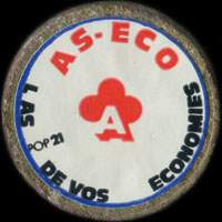 Monnaie publicitaire As-Eco - L'As de vos conomies sur 10 francs Mathieu