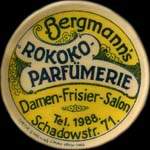 Timbre-monnaie Bergmann's Rokoko Parfmerie - Allemagne - briefmarkenkapselgeld