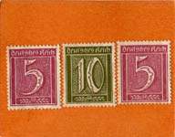 Timbre-monnaie 20 pfennig G.Mller  Besigheim - Allemagne - dos