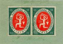 Timbre-monnaie 50 pfennig G.Mller  Besigheim - Allemagne - dos
