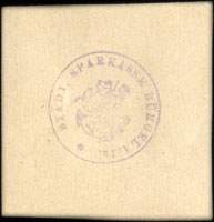 Timbre-monnaie Brgel 15 pfennig - Allemagne - Briefmarkengeld