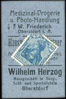 Timbre-monnaie W.Friederich  Oberstdorf - Allemagne - Briefmarkengeld