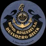 Timbre-monnaie Knig Brauerei type 2 - Allemagne - briefmarkenkapselgeld