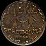 Timbre-monnaie Merz type 1 dor - Allemagne - briefmarkenkapselgeld