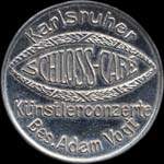Timbre-monnaie Schloss-Caf - Allemagne - briefmarkenkapselgeld