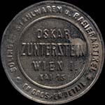 Timbre-monnaie Oskar Zunterstein - Wien - 30 heller sur fond orange - avers