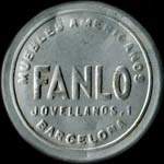 Timbre-monnaie Fanlo - Espagne - avers