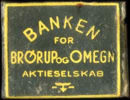 Timbre-monnaie Banken for Brrup og Omegn Aktieselskab - Danemark