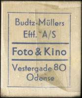 Timbre-monnaie Budtz-Mllers Eftf. A/S - Foto & Kino - Vestergade 80 - Odense - Danemark