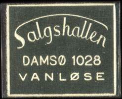Timbre-monnaie Salgshallen - Dams 1028 - Vanlse type 1 - Danemark