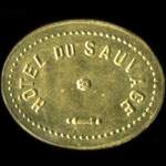 Jeton Hôtel du Sauvage - 1,25 franc à localiser - avers