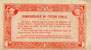 Billet de la Chambre de Commerce d'Agen - 1 franc - 14 juin 1917 - date au recto seul