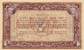 Billet de la Chambre de Commerce d'Agen - 2 francs - 5 novembre 1914 - sans filigrane