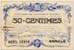 Billet de la Chambre de Commerce d'Alais (Als) - 50 centimes - Autorisation Ministrielle du 16 aot 1915 - Hors Srie annul