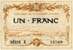 Billet de la Chambre de Commerce d'Alais (Alès) - 1 franc - Autorisation Ministérielle du 16 août 1915