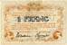 Billet de la Chambre de Commerce d'Alais (Alès) - 1 franc - Autorisation Ministérielle du 16 août 1915