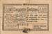 Billet de la Chambre de Commerce d'Amiens - 50 centimes 1915 - inscription au dos sur 3 lignes et signature du Président Patte