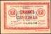 Billet de la Chambre de Commerce d'Amiens - 50 centimes 1920