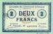 Billet de la Chambre de Commerce d'Amiens - 2 francs 1920