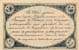 Billet de la Chambre de Commerce d'Angoulême - 50 centimes - 4ème série avec texte au verso avec guillemets - spécimen annulé