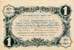 Billet de la Chambre de Commerce d'Angoulême - 1 franc - délibération du 11 avril 1917 - 5ème série - sans lettre de série
