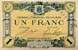 Billet de la Chambre de Commerce d'Angoulême - 1 franc - 4ème série avec texte au verso avec guillemets - spécimen annulé