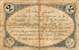 Billet de la Chambre de Commerce d'Angoulme - 2 francs avec texte au verso sans guillemets
