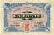 Billet de la Chambre de Commerce d'Annonay - 1 franc - délibération du 22 février 1917 - numéros à 6 chiffres - sans nom d'imprimeur