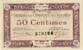 Billet de la Chambre de Commerce de l'Aveyron (Rodez et Millau) - 50 centimes - dlibration du 12 mars 1915