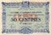 Billet de la Chambre de Commerce d'Avignon - Villes d'Avignon, Apt, Carpentras, Orange - 50 centimes - Délibération du 11 août 1915 - Guerre Européenne de 1914-1915
