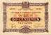 Billet de la Chambre de Commerce d'Avignon - Villes d'Avignon, Apt, Carpentras, Orange - 50 centimes - délibération du 26 octobre 1921