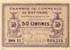 Billet de la Chambre de Commerce de Bayonne - 50 centimes - délibération du 30 janvier 1918 - série TT - n° 009,215