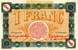 Billet de la Chambre de Commerce de Belfort - 1 franc - délibération du 4 novembre 1918 - série AT 145