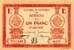 Billet de la Chambre de Commerce de Béthune - 1 franc - 17 avril 1916 - série 439