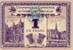 Billet des Chambres de Commerce de Caen et de Honfleur - 1 franc - quatrime mission 1920 - 1923 - srie A