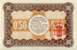 Billet de la Chambre de Commerce de Calais - 50 centimes - délibération du 8 octobre 1915 - série 123 - numéro 0,917
