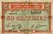 Billet de la Chambre de Commerce de la Corrèze - 50 centimes - remboursement avant le 25 mars 1920 - 6ème émission - Série C - numéro 94680